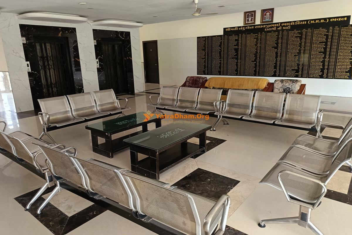 Mathura  Nanduben Raghavjibhai Bhalodiya - N.R.B Bhavan (Patel Samaj) Seating Area