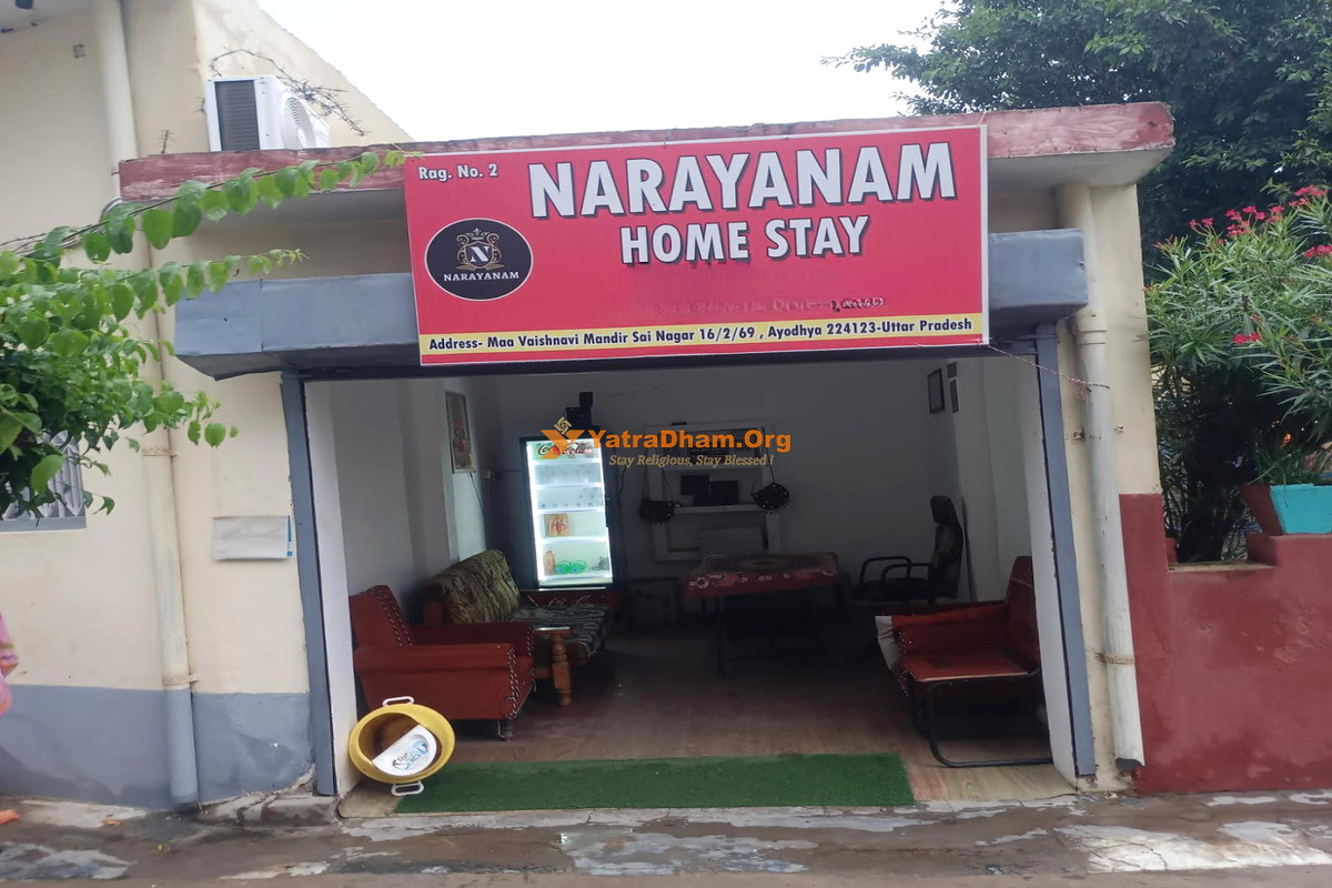 Narayanam Homestay Ayodhya Building