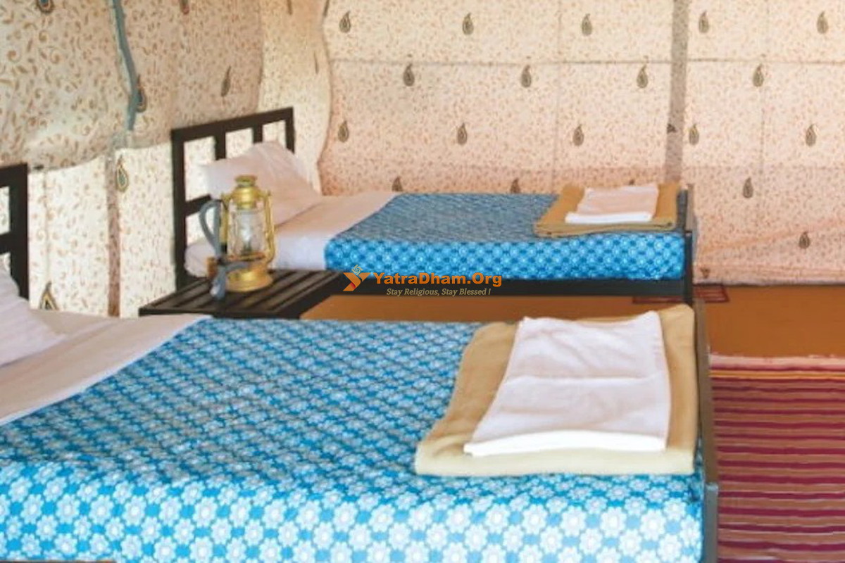 White Rann Tent City (2N / 3D) Dholavira Non-AC Swiss Cottage View